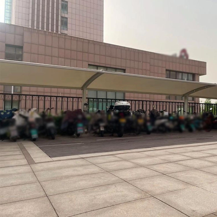 布尔津县膜结构电动车棚