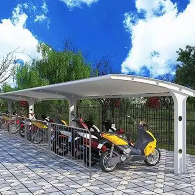 布尔津县膜结构电动车棚